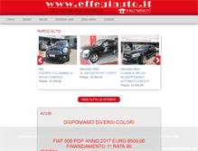 Tablet Screenshot of effegiauto.it